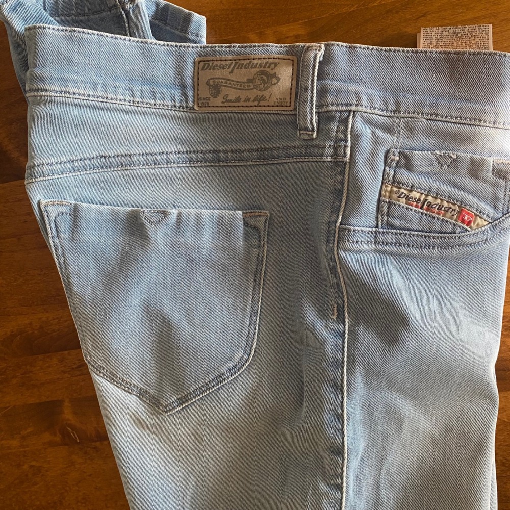 Diesel Livier-Ankle Jeans Super Slim Jeggings Low Waist Stretch W31 NWOT